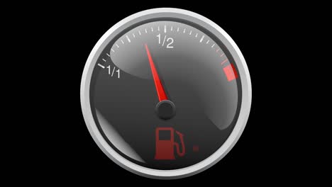 fuel gauge: refuel with alpha channel