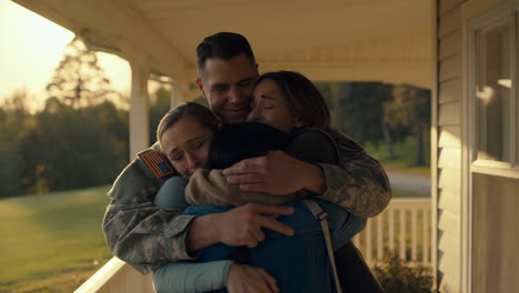 soldier's welcome home