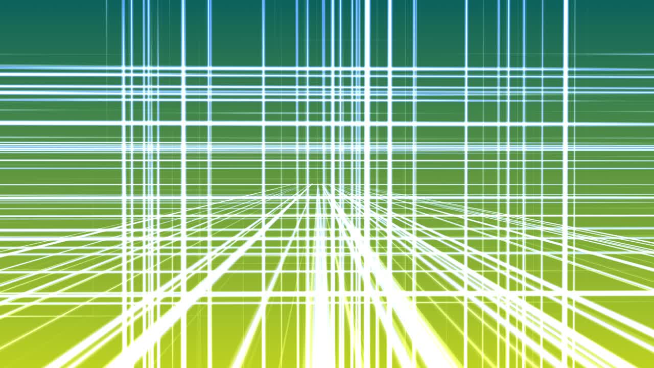 línea geométrica 3d en el espacio 4k