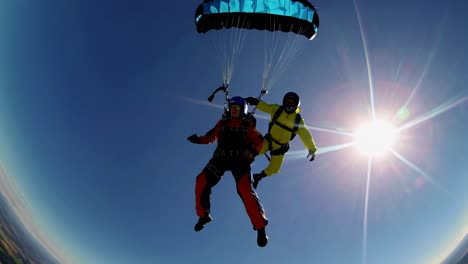 tandem skydiving experience