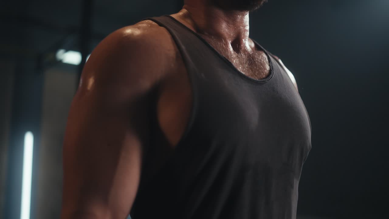 근육 운동 남자