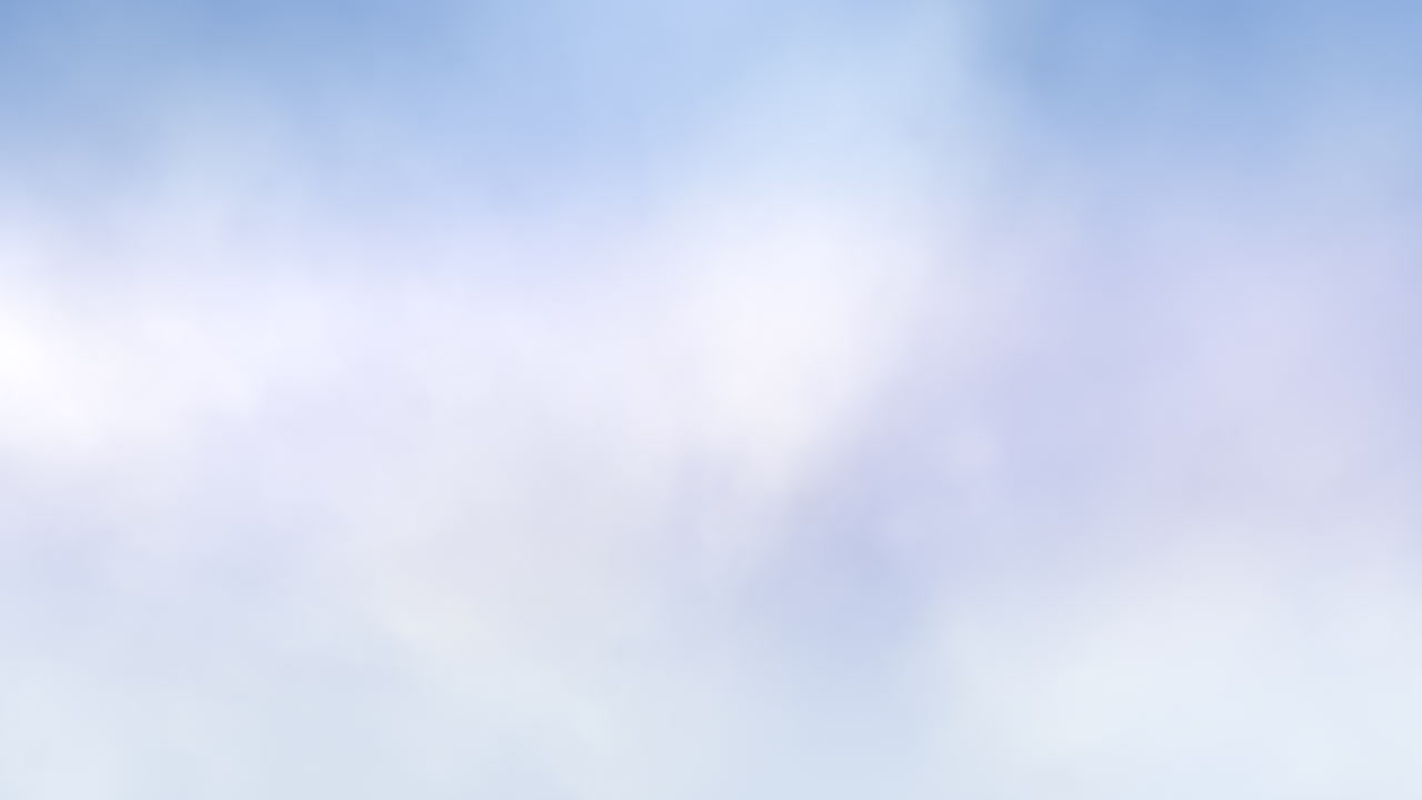 cielos azules claros con nubes blancas y esponjosas