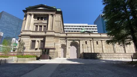 bank of japan in tokyo landscape