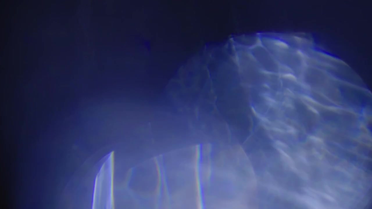 Abstrakte blue lyslaekager og linseflare-overlay