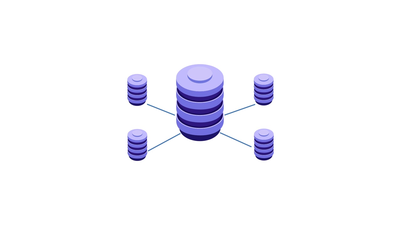 Animasi Isometrik Sistem Basis Data Terdistribusi