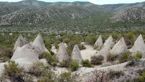 cone-shaped tent rock formations at kasha-katuwe