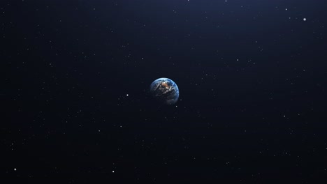 4k-spinning-shot,-planet-earth