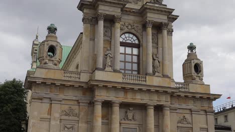 Carmelite-Church-in-Warsaw,-Poland