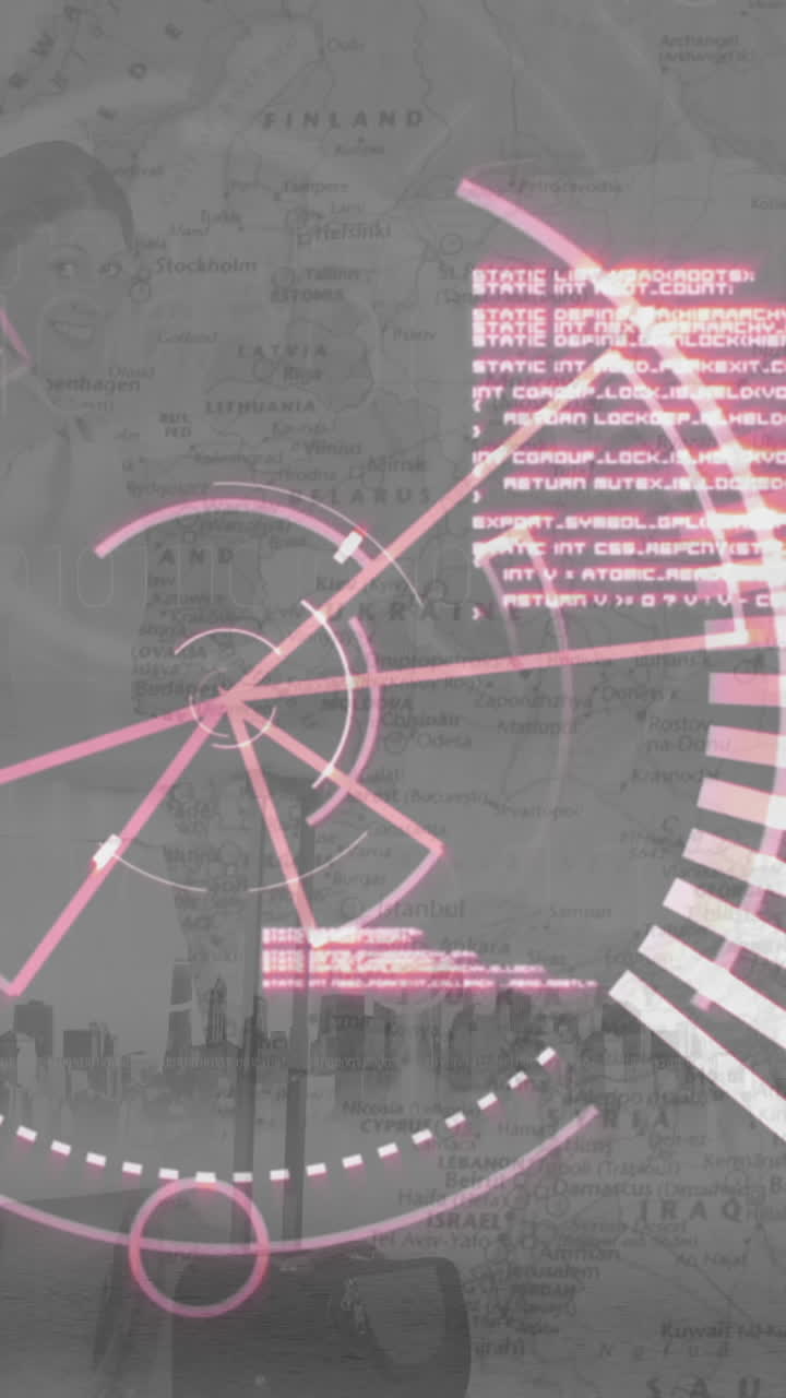 cuenta atrás contra un fondo gris 4k