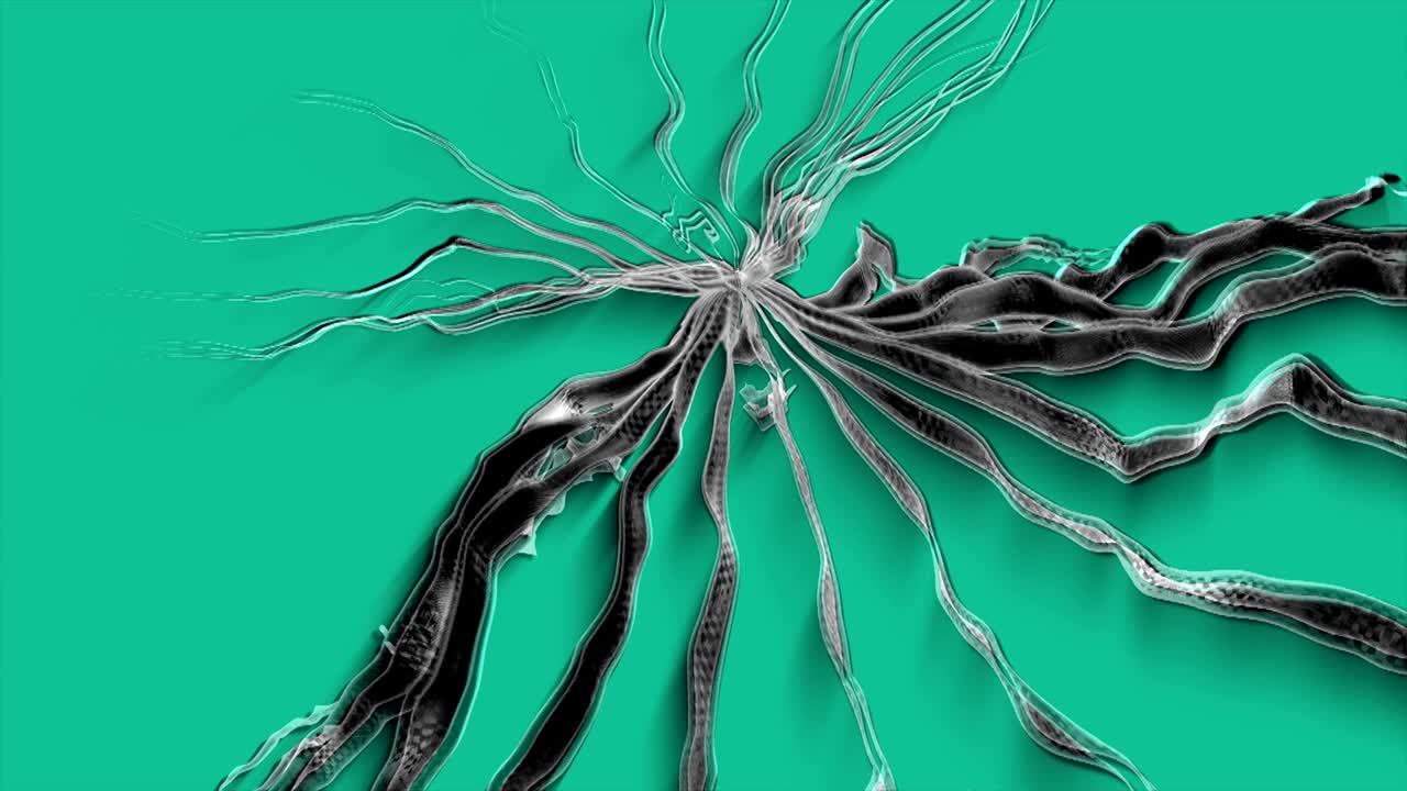 абстрактный фон вращающаяся органическая форма 6