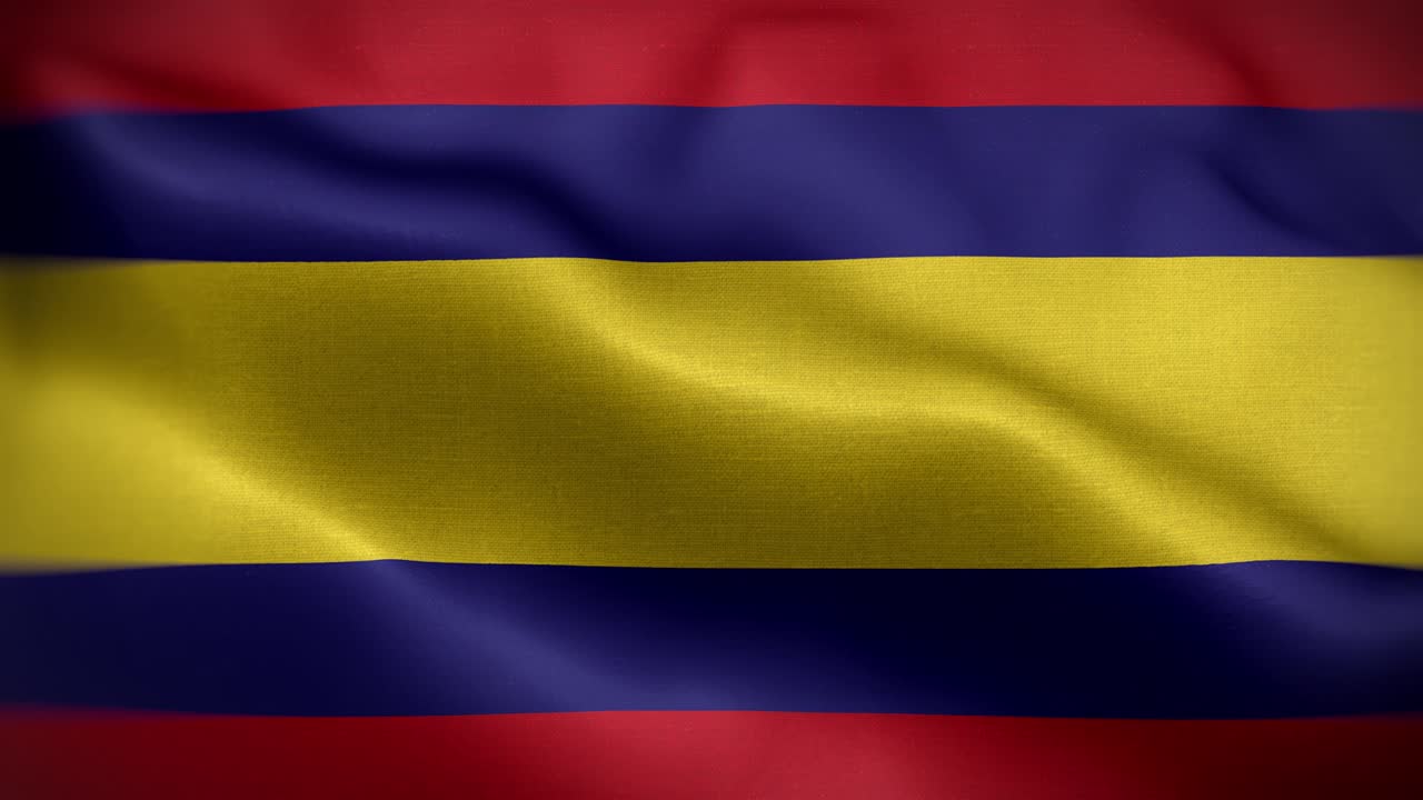 Alor Setar Kedah Flag Loop Background 4K