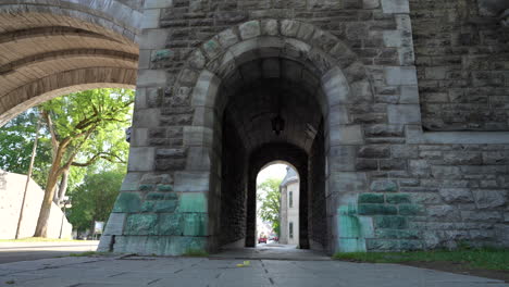 Old-Quebec-wall-fortification-door