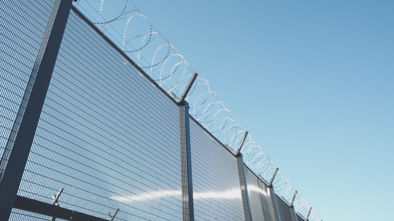 Recinzione di Sicurezza con Filo Spinato