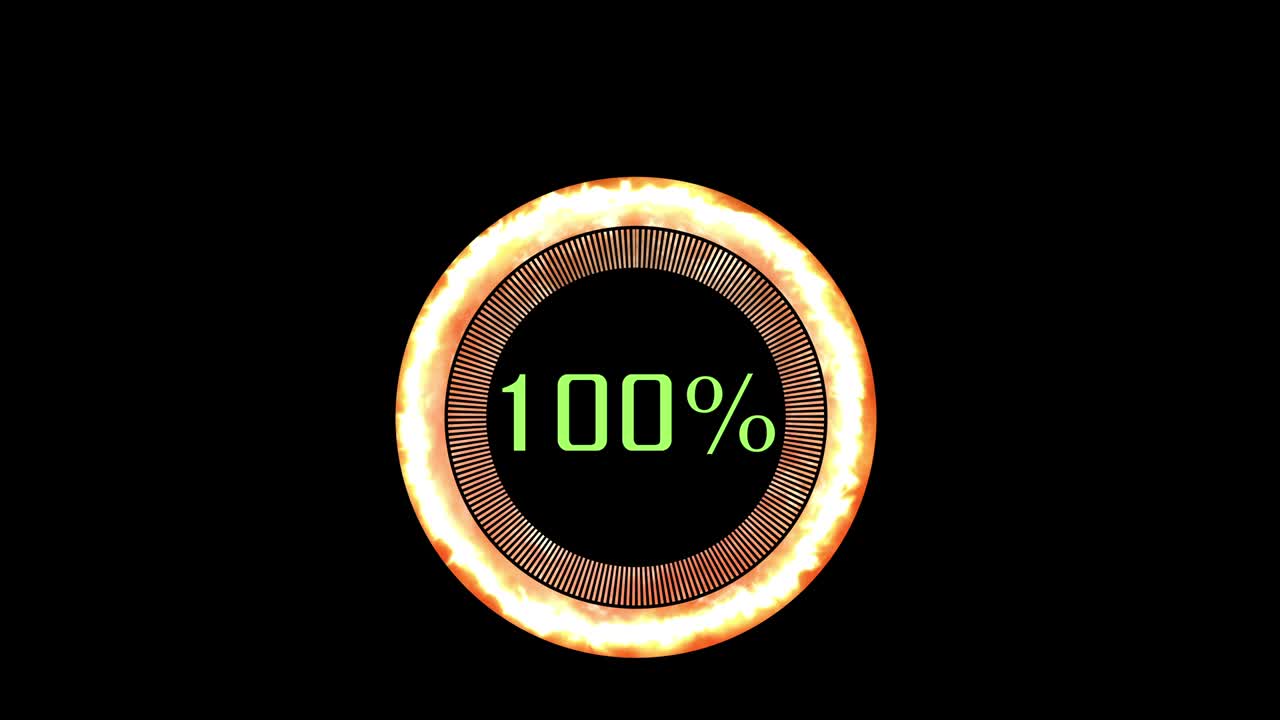 The digital technology of the counting numbers, up from 1-100%