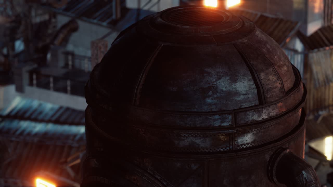 luces de neón en una noche lluviosa