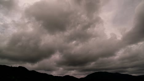 footage b roll timelapse sky and black clouds in rainy weather thunderous clouds summer rain rainy global warming effect black thunderstorm dramatic 4k timelapse