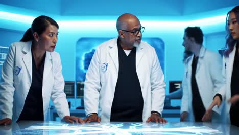 medical professionals in discussion