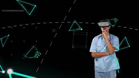 Animation-of-a-doctor-using-a-VR-headset-over-statistics-showing-in-the-background.-
