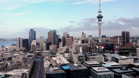 el distrito central de negocios de auckland, el corazón geográfico y económico