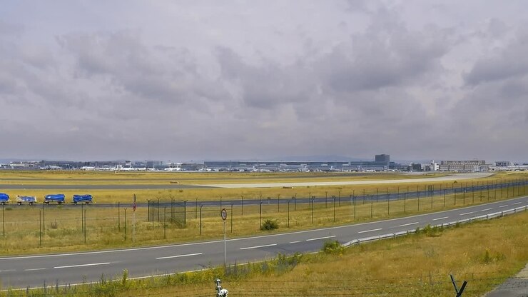 Frankfurt am Main luchthaven timelapse