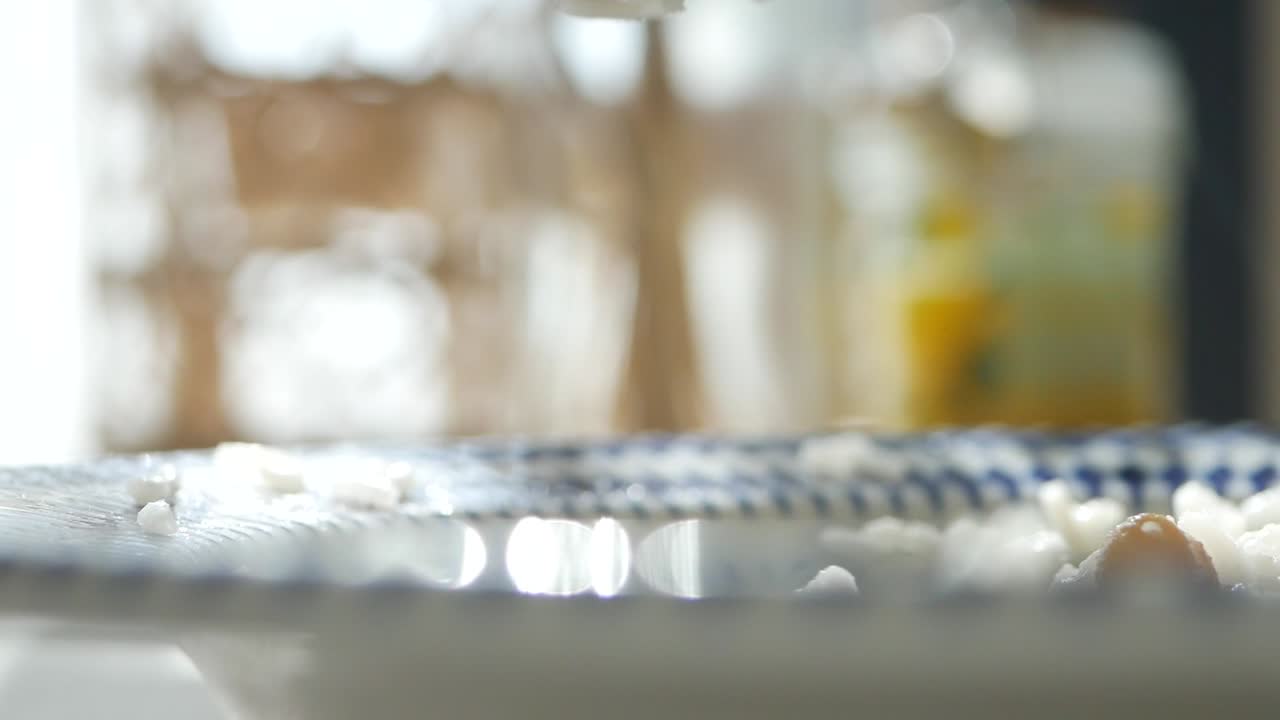 Close-up of Rice on a Spoon