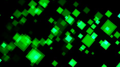 fondo de animación con cuadrados. representación digital en 3d