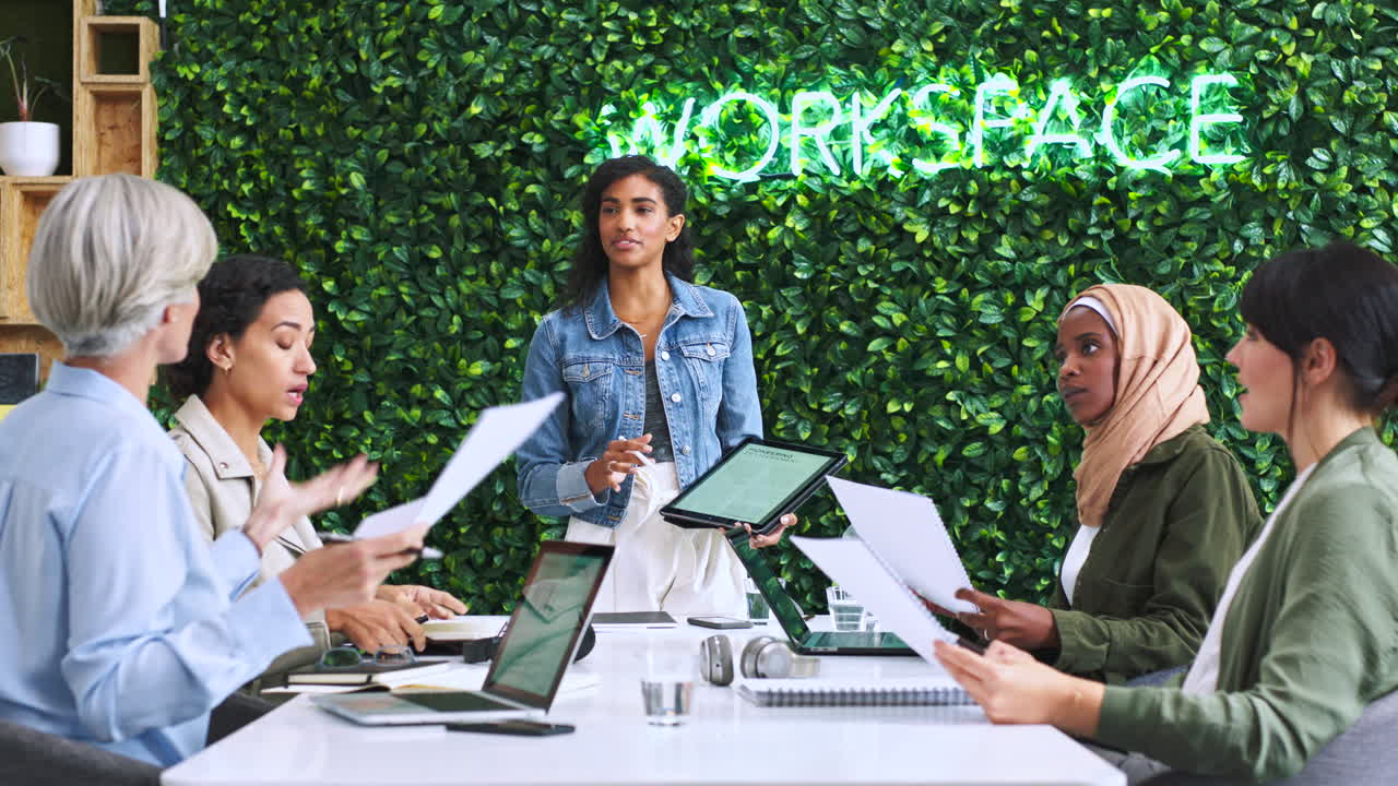 Diverse Business Team in Meeting