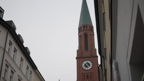 st johann baptist church, landmark of east munich, germany