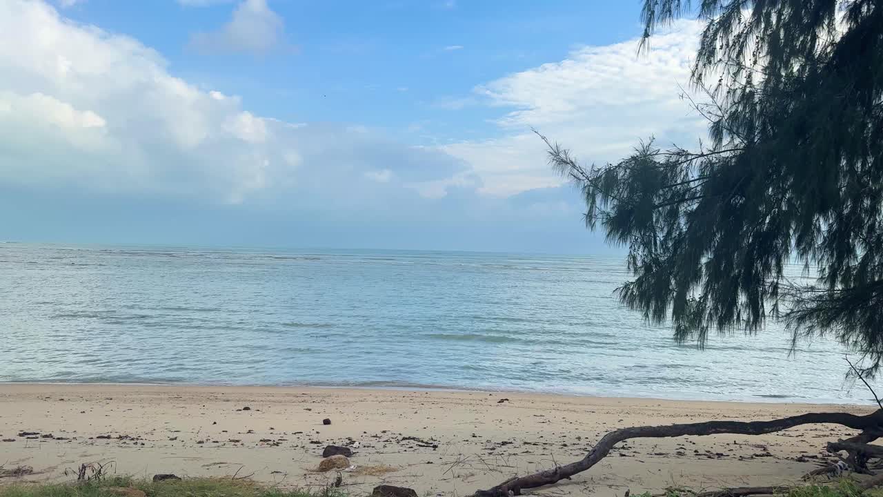 Koh Samui island virgin beach Gulf of Thailand sandy shore Southeast Asia