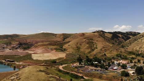 Ein-Verlassener-Vergnügungspark,-Golden,-Co.