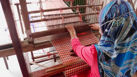 home manufacture of fabrics and textiles, longyis, scarves