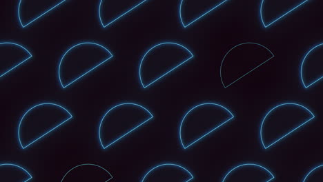 Blue-neon-crescent-moon-pattern-in-retro-style