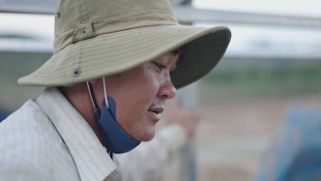 Profile of a farmer