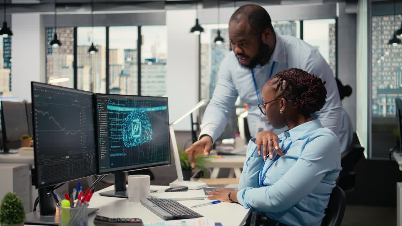 Prop firm staff members use artificial intelligence tech for trading operations