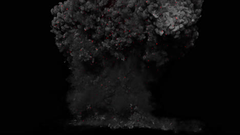 explosion simulation