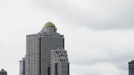 a time-lapse of the famous hangover rooftop bar in bangkok on a cloudy day. filmed with a sony alpha seven iii.
