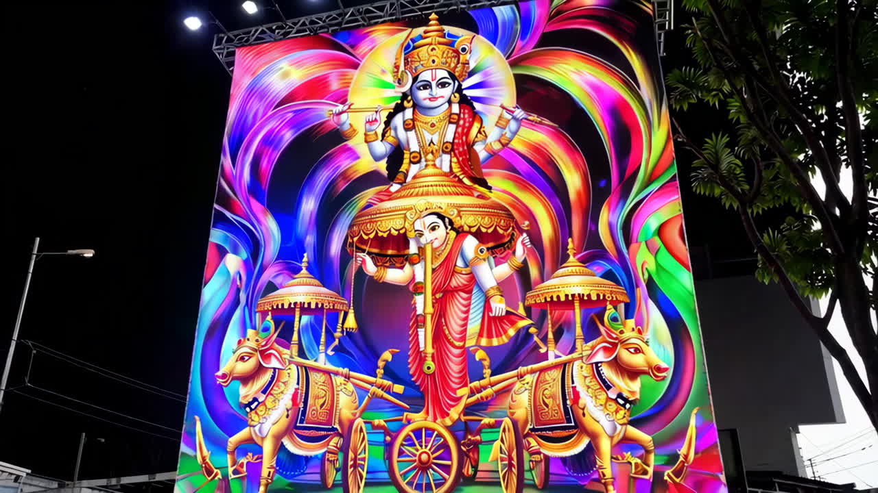 Hindu Deities on Display