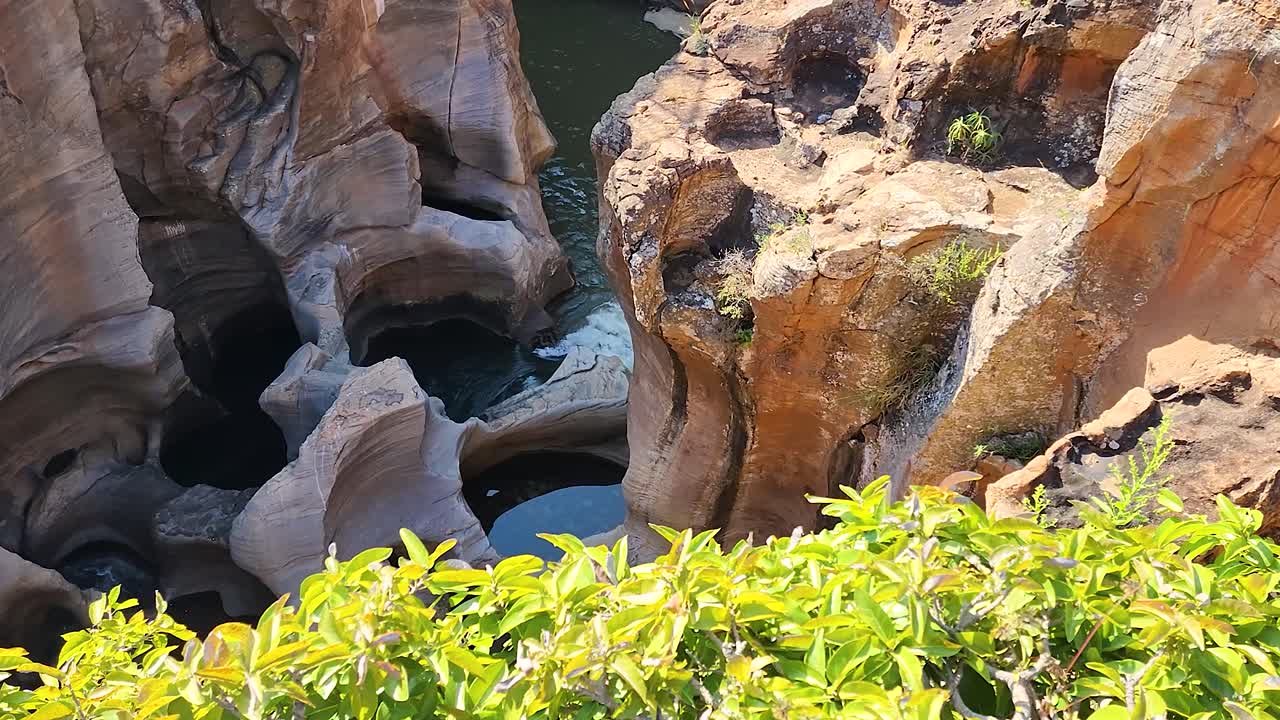 Aerial View Of Bourkes' Luck Potholes In Blyde River Canyon, South Africa