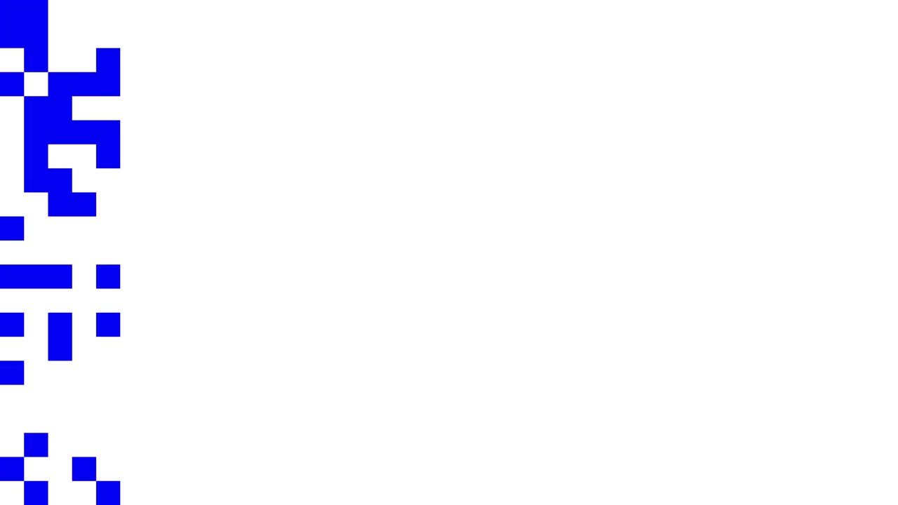 patrón deslizante de cuadrados azules