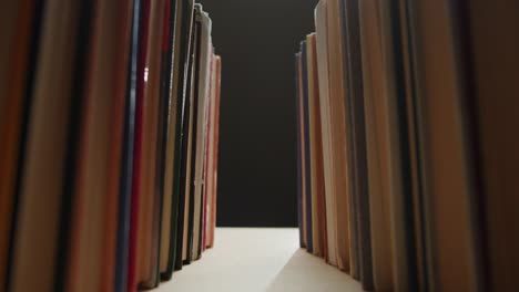 bookshelf filled with books