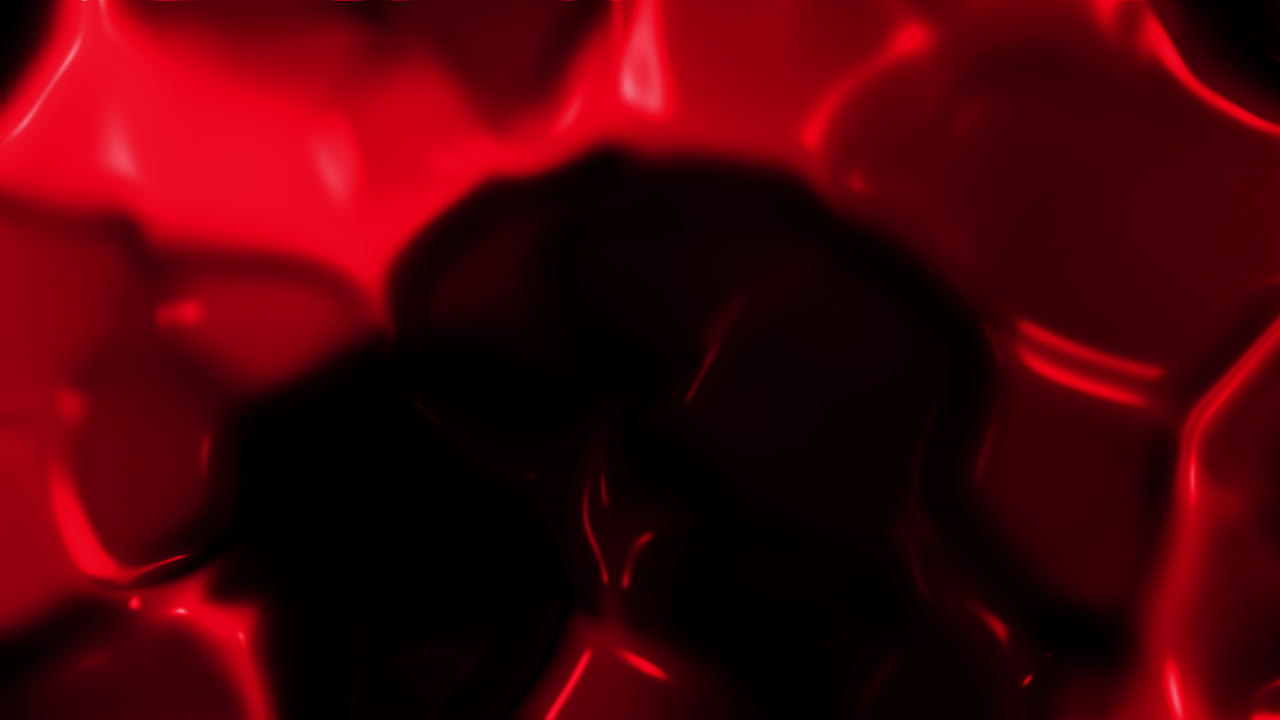 Sfondo dinamico astratto con fluido rosso in movimento