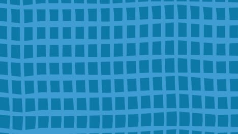 animación de una malla de cuadrados azules sobre un fondo azul oscuro