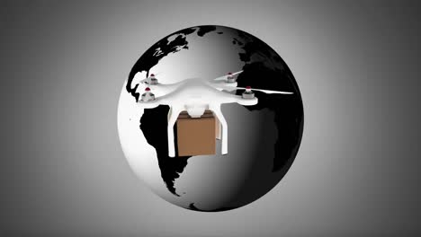 International-drone-courier-service