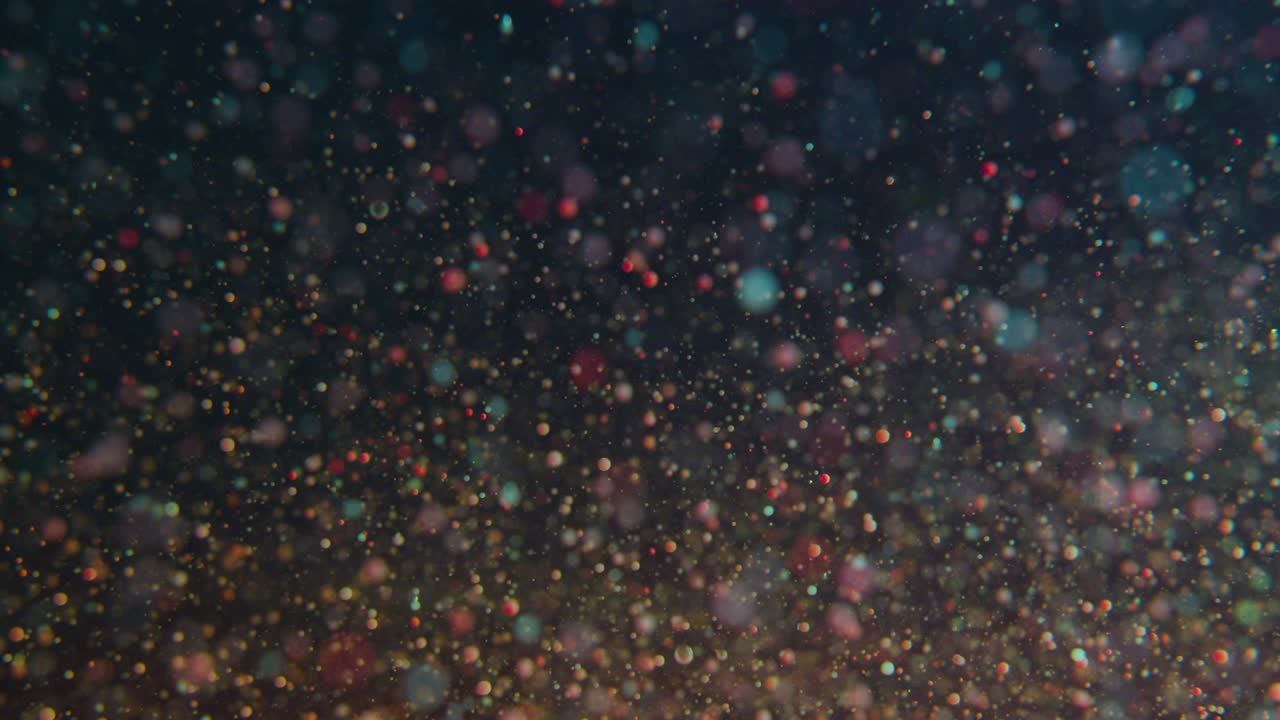 Liquid background. Macro shot of various air bubbles.