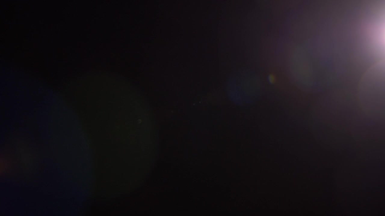 Et lens flare-overlay