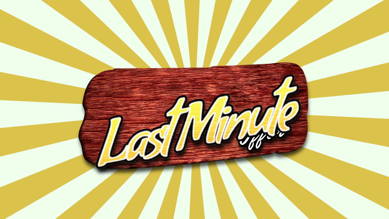 흰색과 노란색 줄무늬가 있는 나무에 대한 마지막 순간 제공