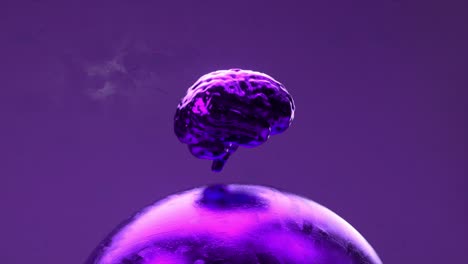 purple liquid sphere