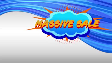 Massive-sale-graphic-in-turquoise-cloud-on-white-background