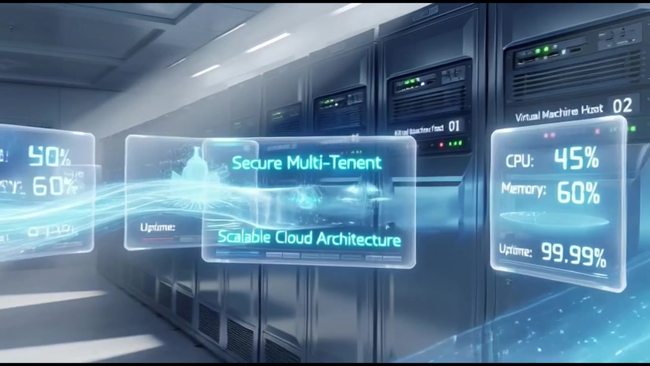 Digital Data Flow and Server Metrics in a Modern Data Center