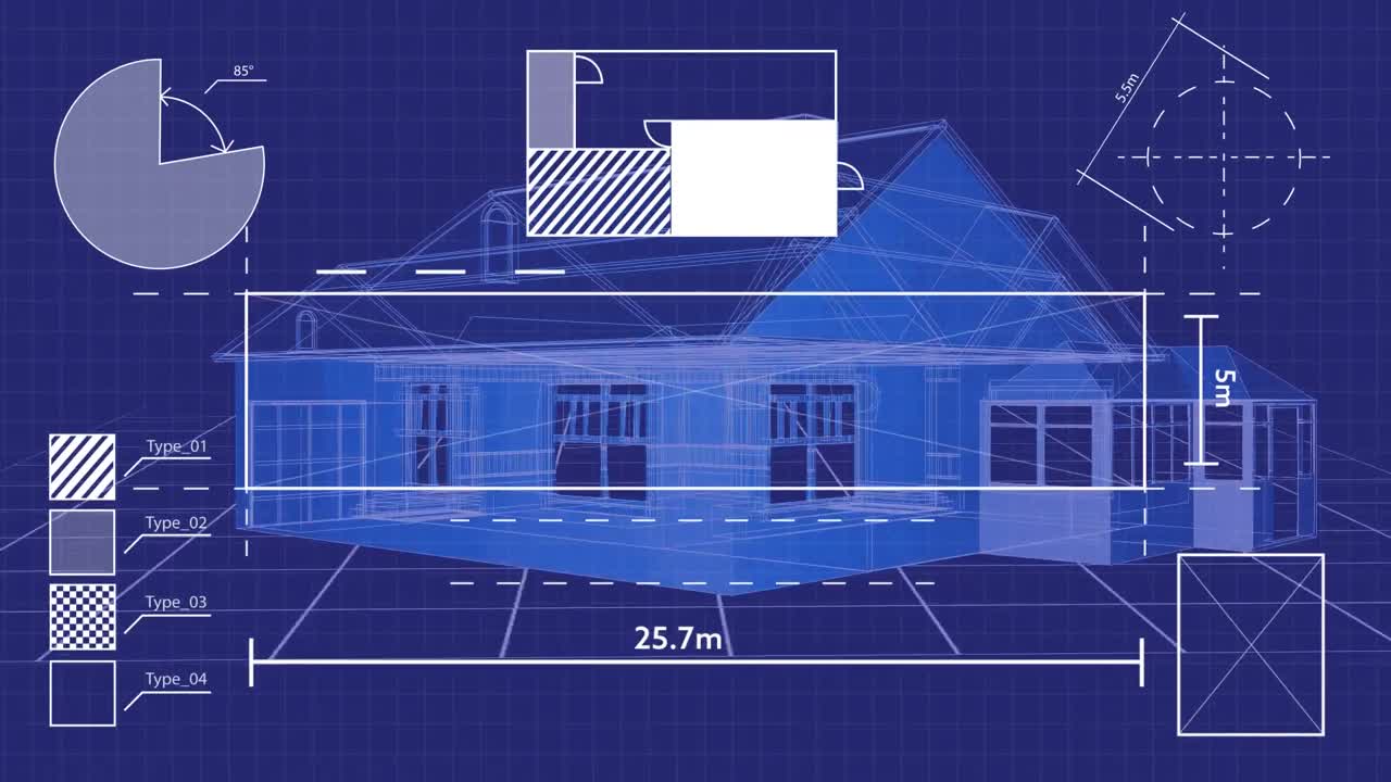 геометрические фигуры и дом